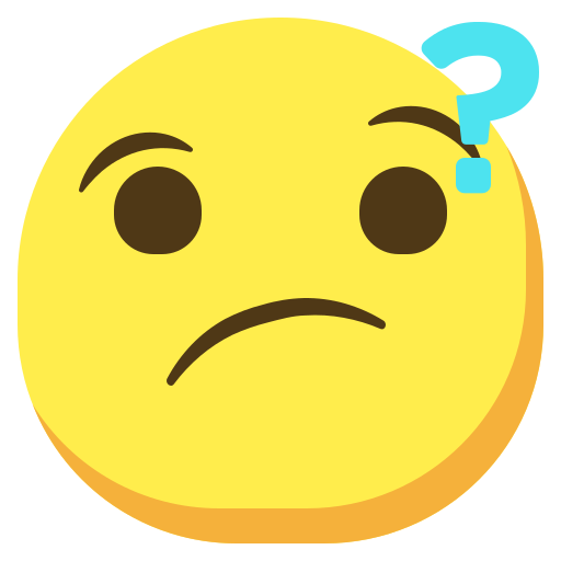 Thinking emoji - confused about spending